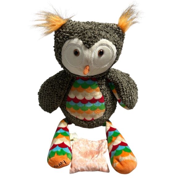 Scentsy Buddies 16" Olympia The Owl Plush Animal with Apricot Vanilla Scent - Picture 1 of 7